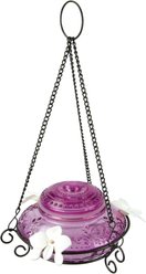 Natures Way Bird Products Antique Top-Fill Hummingbird Feeder, Plum, 14-oz