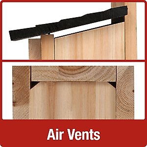 Natures Way Bird Products Bluebird Viewing House, Cedar