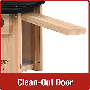 Natures Way Bird Products Bluebird Viewing House, Cedar
