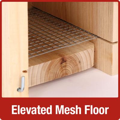 Show full view: Natures Way Bird Products Bluebird Viewing House, Cedar slide 7 of 9