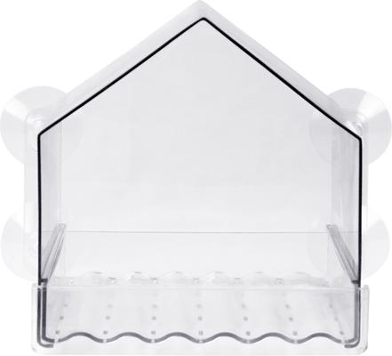 Show full view: Natures Way Bird Products Clear View Window Bird Feeder, Clear, 2-cup slide 1 of 9