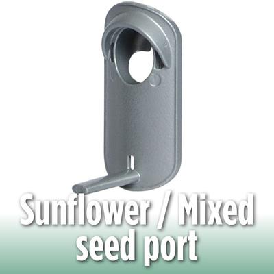 Show full view: Natures Way Bird Products Deluxe Easy Clean Bird Feeder, Silver, 1.5-qt slide 6 of 7