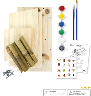 Show full view: Natures Way Bird Products My First Pollinator Bird House, Brown slide 4 of 7