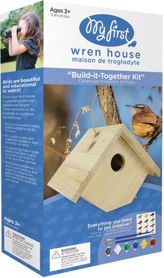 Show full view: Natures Way Bird Products My First Wren House, Brown slide 1 of 8