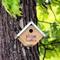 Show in main carousel: Natures Way Bird Products Rustic Weathered Wren House, Brown slide 2 of 7