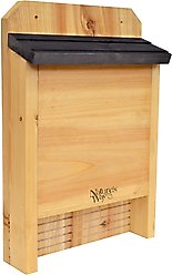 Natures Way Bird Products Single Chamber Bat House, Cedar