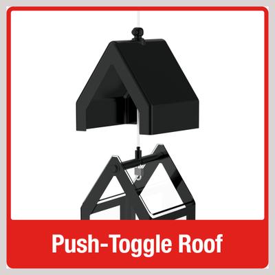 Show full view: Natures Way Bird Products Squirrel Shield Choice Lantern Bird Feeder, Black, 3.2-qt slide 6 of 9