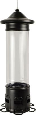 Show full view: Natures Way Bird Products Tube Bird Feeder, Black, 4-qt slide 1 of 9
