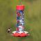 Show in main carousel: Natures Way Bird Products Vintage Blossom Decorative Glass Hummingbird Feeder, Red, 20-oz slide 3 of 9