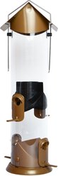 Natures Way Bird Products Wide Deluxe Easy Clean Bird Feeder, Copper, 1.5-qt