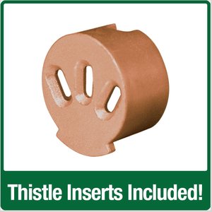 Natures Way Bird Products Wide Deluxe Easy Clean Bird Feeder, Copper, 1.5-qt