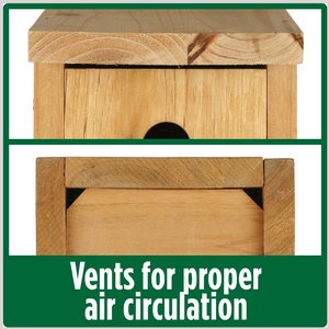 Natures Way Bird Products Wren Box House, Cedar