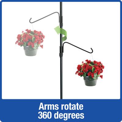 Show full view: Natures Way Bird Products Yard Kit Bird Feeder Accessory, Black slide 3 of 8