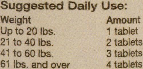Show full view: NaturVet Aller-911 Plus Antioxidants Chewable Tablets Allergy Supplement for Cats & Dogs, 60 count slide 5 of 7