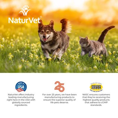 Show full view: NaturVet Aller-911 Allergy Aid Supplement Powder for Dogs & Cats, 9-oz bag slide 9 of 11