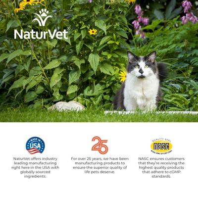 Show full view: NaturVet Aller-911 Plus Antioxidants Soft Chews Allergy Supplement for Cats, 60 count slide 10 of 12