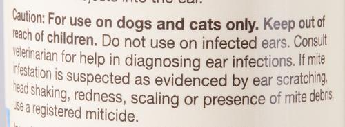 Show full view: NaturVet Aloe & Baby Powder Scent Dog & Cat Ear Wash, 16-fl oz bottle slide 8 of 9