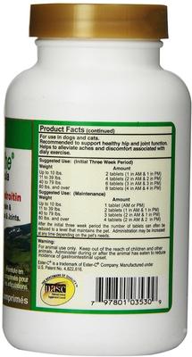 Show full view: NaturVet ArthiSoothe Chewable Tablets Joint Supplement for Dogs, 250 count slide 4 of 6
