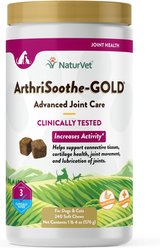 NaturVet ArthriSoothe-GOLD Level 3 MSM & Glucosamine Joint Supplement for Dogs & Cats, 240 count