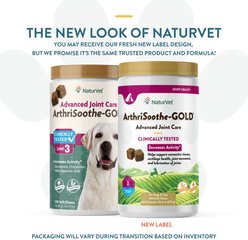 NaturVet ArthriSoothe-GOLD Level 3 MSM & Glucosamine Joint Supplement for Dogs & Cats, 240 count slide 2 of 8