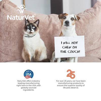 Show full view: NaturVet Bitter Yuck! No Chew Training Spray for Dogs & Cats, 8-fl oz bottle slide 6 of 8