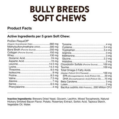 Show full view: NaturVet Breed Specific Bully Breeds Supplement for Dogs, 50 count slide 8 of 10