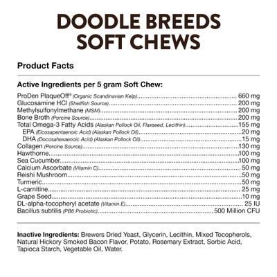 Show full view: NaturVet Breed Specific Doodle Breeds Supplement for Dogs, 50 count slide 8 of 10