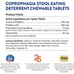 NaturVet Stool Eating Deterrent Stool & Bowel Hickory Smoked Bacon Flavored Chewable Tablet Supplement for Dogs