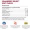 Show in main carousel: NaturVet Cranberry Relief Urinary Care Bacon & Chicken Flavored Soft Chew Supplement for Dogs, 120 count slide 8 of 9