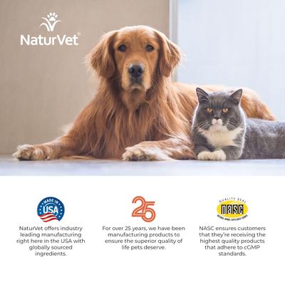 Show full view: NaturVet Digestive Enzymes Plus Pre & Probiotic Powder Supplement for Dogs & Cats, 4-oz jar slide 9 of 11
