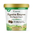 NaturVet Digestive Enzymes Plus Probiotic Soft Chews Digestive Supplement for Dogs, 70 count