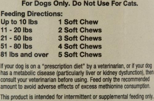 Show full view: NaturVet GrassSaver Plus Enzymes Soft Chews Urinary & Lawn Protection Supplement for Dogs, 120 count slide 6 of 8