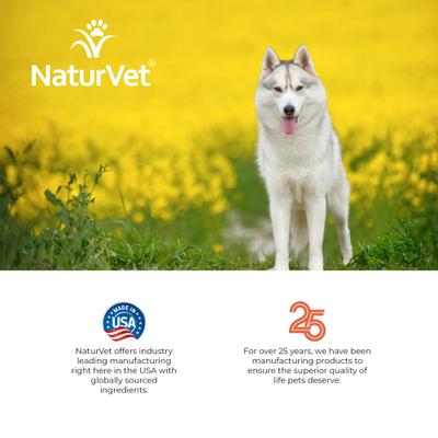 Show full view: NaturVet Hemp Hypoallergenic Dog Shampoo with Oat & Aloe, 16-fl oz bottle slide 8 of 9