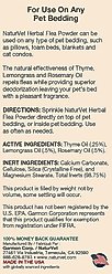 NaturVet Herbal Flea Cat & Dog Powder, 4-oz container slide 2 of 3