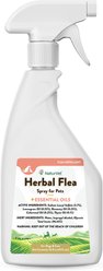 NaturVet Herbal Flea Dog & Cat Spray, 16-fl oz spray bottle