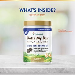 NaturVet Outta My Box Soft Chews Digestive Supplement for Cats & Dogs, 500 count slide 2 of 8