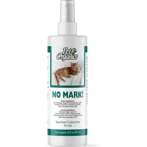 NaturVet Pet Organics No Mark! Stops Cats' Desire to Urine Mark, 16-fl oz bottle
