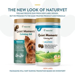 NaturVet Quiet Moments Calming Bacon & Chicken Flavored Soft Chew Supplement, 240 count slide 2 of 8