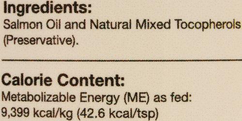 Show full view: NaturVet Salmon Oil Plus Omegas Liquid Skin & Coat Supplement for Cats & Dogs, 17-fl oz bottle slide 4 of 7