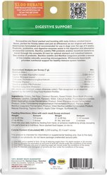 NaturVet Scoopables Advanced Probiotics & Enzymes Dog Digestive Supplement, 11-oz bag slide 2 of 9