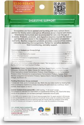Show full view: NaturVet Scoopables Digestive Enzymes Cat Supplement, 5.5-oz bag slide 3 of 10