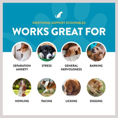 Show full view: NaturVet Scoopables Emotional Support Daily Calming Aid Dog Supplement, 11-oz bag slide 7 of 10