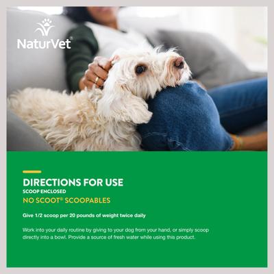 Show full view: NaturVet Scoopables No Scoot Anal Gland Support Dog Supplement, 11-oz bag slide 10 of 10