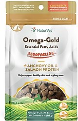NaturVet Scoopables Omega-Gold Dog & Cat Supplement, 11-oz bag
