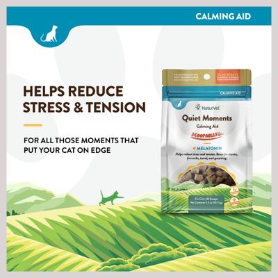 Show full view: NaturVet Scoopables Quiet Moments Calming Aid Cat Supplement, 5.5-oz bag slide 6 of 11