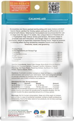 Show full view: NaturVet Scoopables Quiet Moments Calming Aid Dog Supplement, 11-oz bag slide 3 of 10