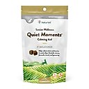 NaturVet Senior Wellness Quiet Moments Calming Aid Chamomile, Passion Flower & L-Tryptphan Plus Melatonin Dog Supplement, 65 count