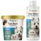 Show in main carousel: NaturVet Tear Stain Plus Lutein Soft Chews Vision Supplement, 70 count + Remover Dog & Cat Liquid Topical Formula, 4-oz bottle slide 1 of 9