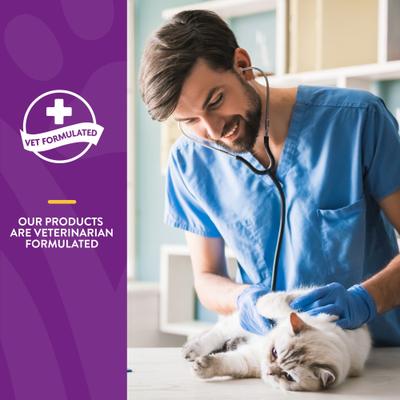 Show full view: NaturVet VitaPet Senior Daily Vitamins Plus Glucosamine Cat Supplement, 60 count slide 7 of 11