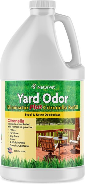 NaturVet Yard Odor Eliminator Plus Citronella Refill
